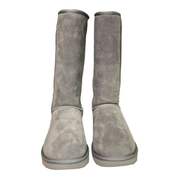 UGG Women's Pull On Sheepskin Warm Classic Tall II Boot, 1016224 - Grey - Picture 2 of 6
